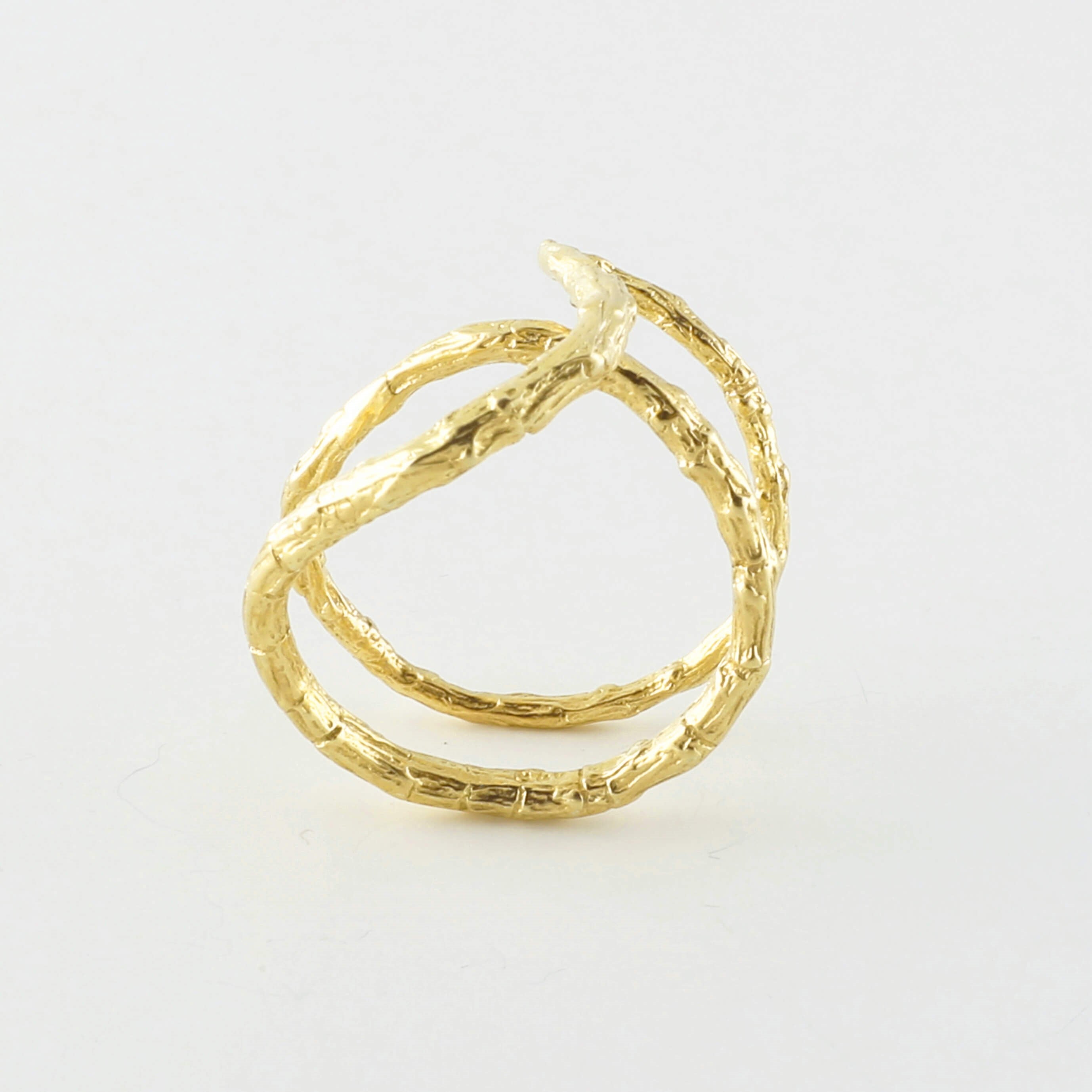 agapi-forestland-two-twisted-branches-bague-dor-e-taille-54 image 1