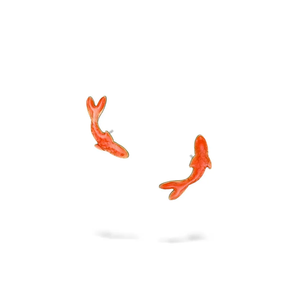 agapi-the-fish-boucles-d-oreilles-poisson-corail-fluo-mail image 1