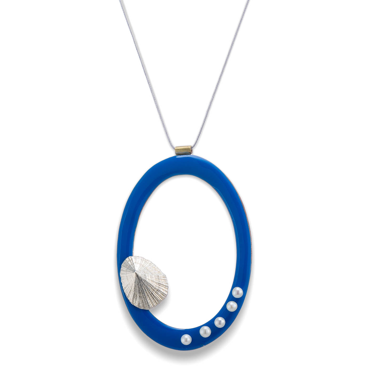 agapi-ids-collection-water-secret-collier-cordon-bleu-mail-argent-925 image 3