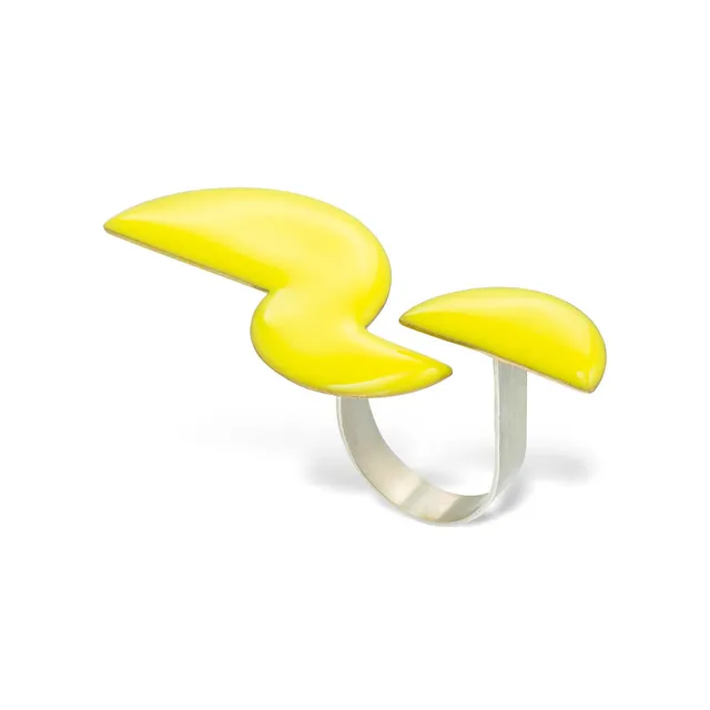 agapi-bau-jewels-balanced-bague-r-glable-mail-jaune image 1