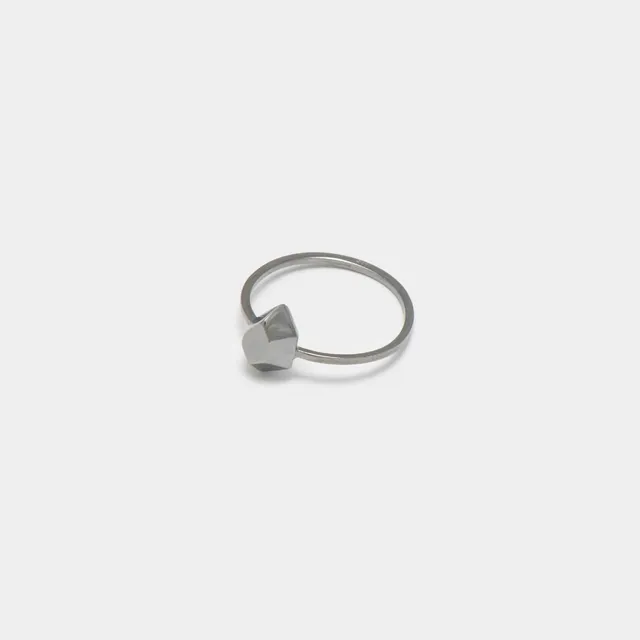 agapi-love-symbols-the-desire-bague-argent-925-rhodium-noir image 1