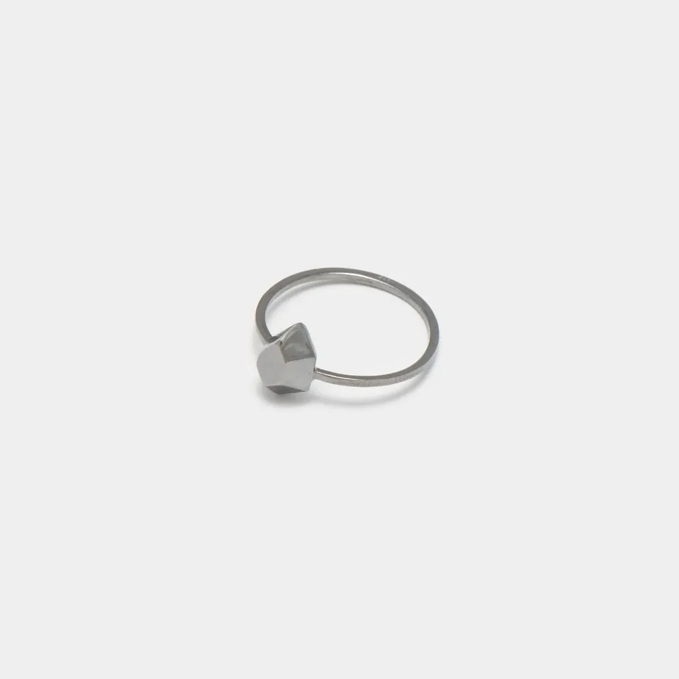 agapi-love-symbols-the-desire-bague-argent-925-rhodium-noir image 1