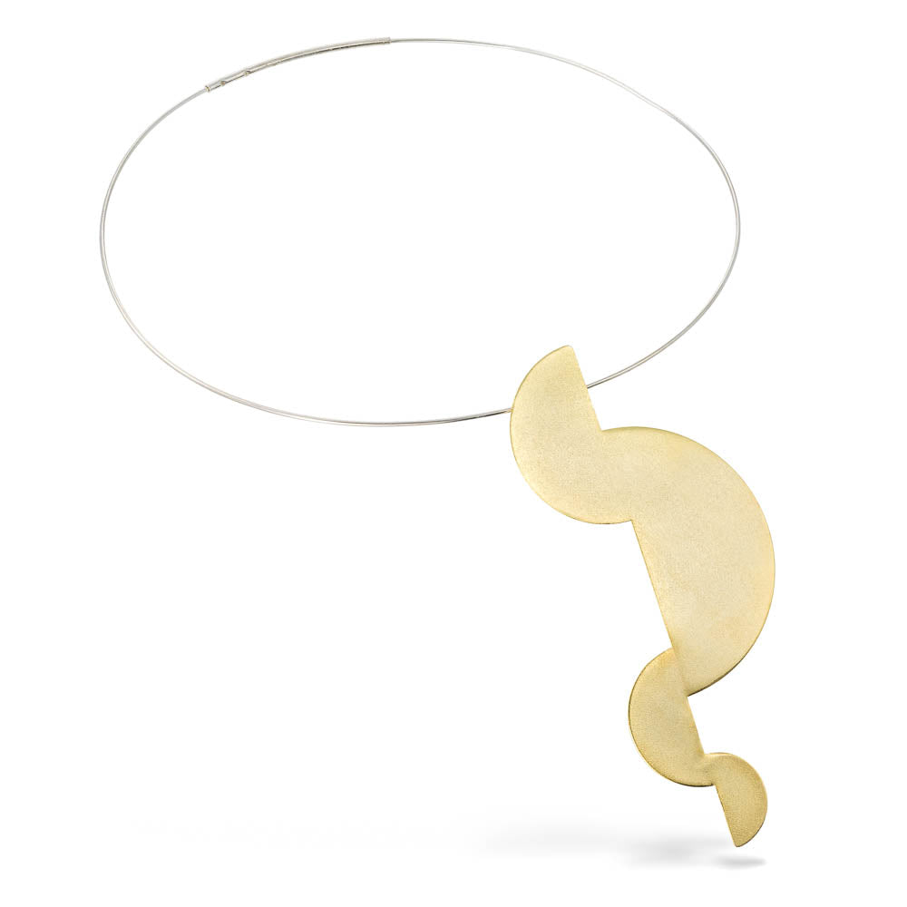 agapi-proportions-ii-collier-ras-de-cou-dor-plaqu-or-24k image 2