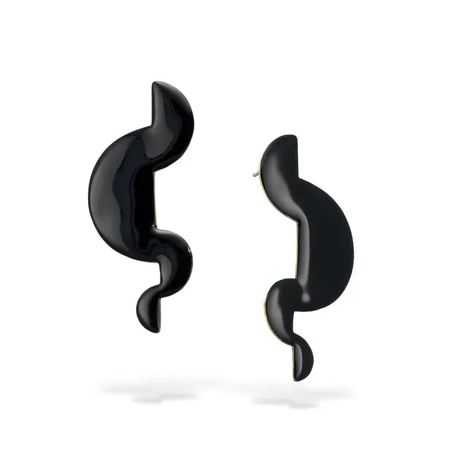 agapi-proportions-ii-bau-boucles-d-oreilles-pendantes-noir-mail image 1