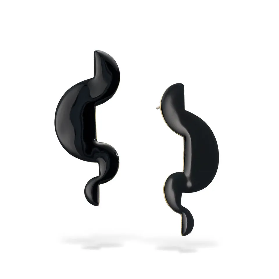 agapi-proportions-ii-bau-boucles-d-oreilles-pendantes-noir-mail image 1