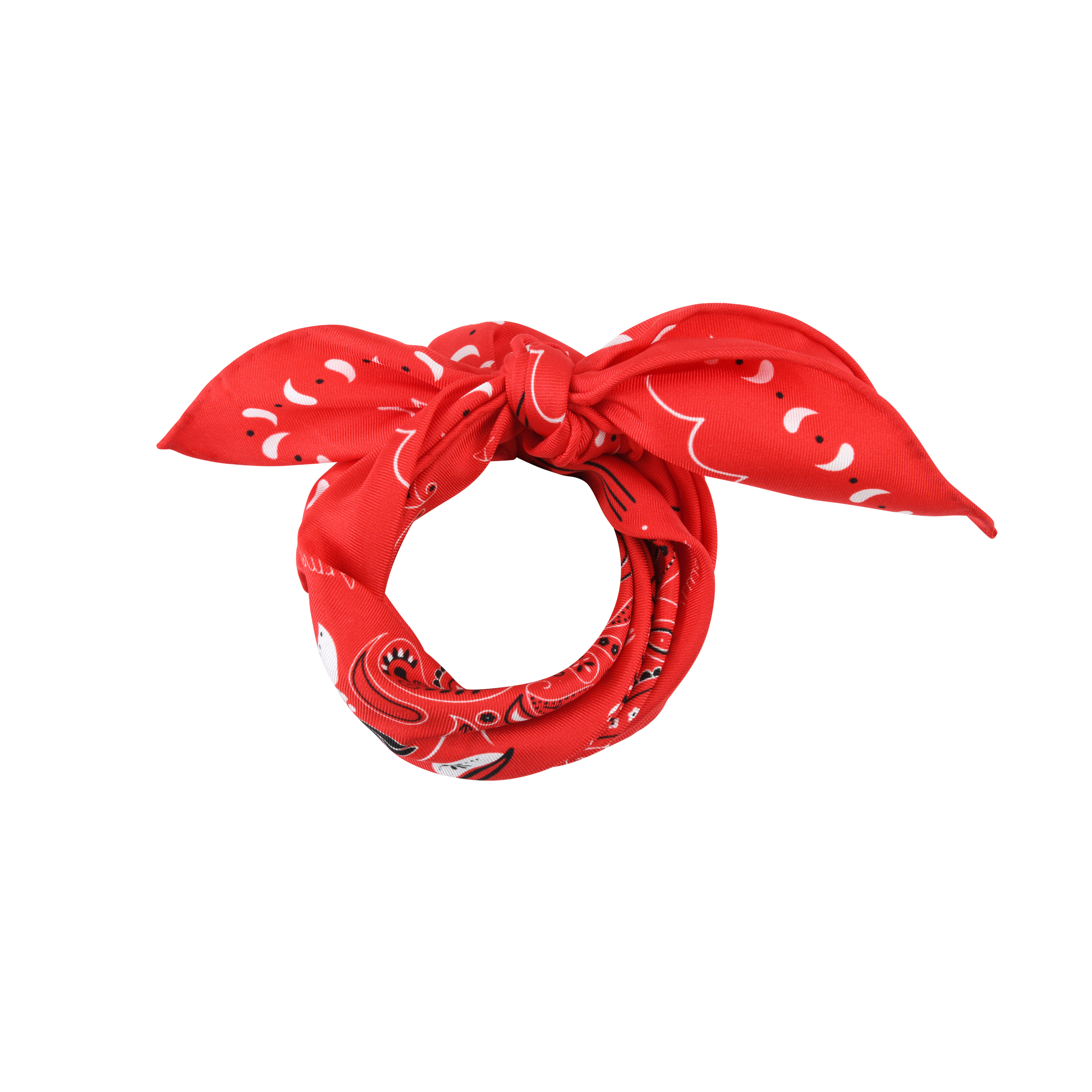 armeria-foulards-bandana-soie-rouge-motif-breton-55-cm image 4