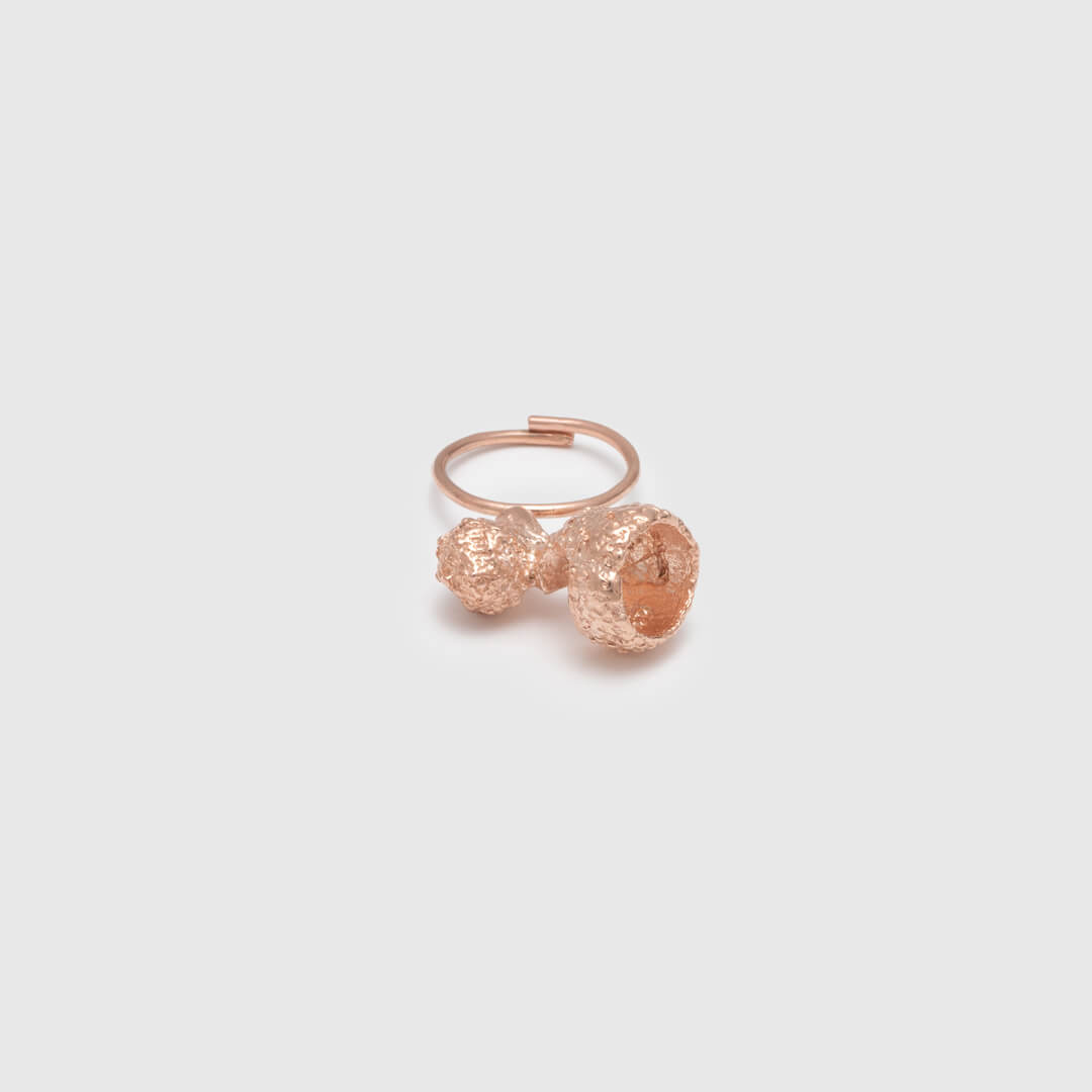 agapi-forestland-bague-double-gland-or-rose-r-glable image 5