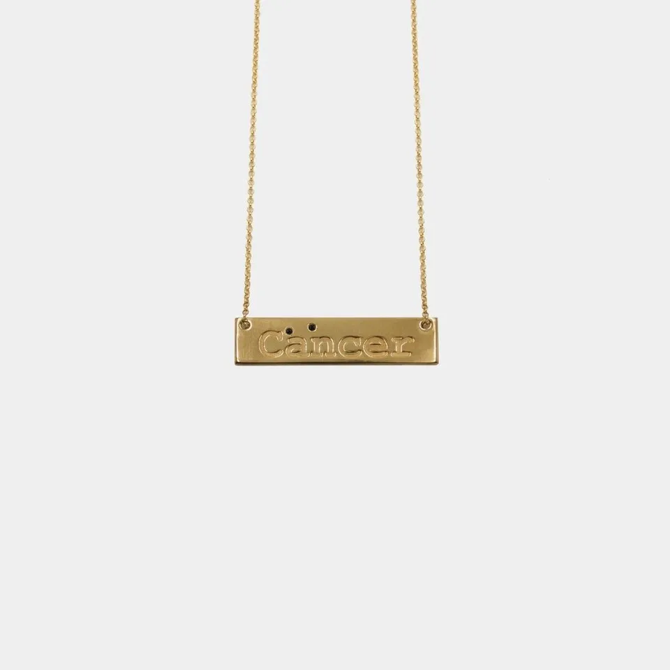 agapi-ids-zodiac-collier-cancer-plaqu-or-42-cm image 1