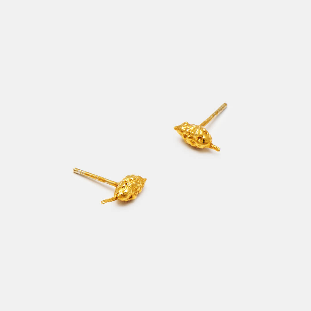 agapi-forestland-seeds-of-the-forest-boucles-d-oreilles-dor-graine image 3