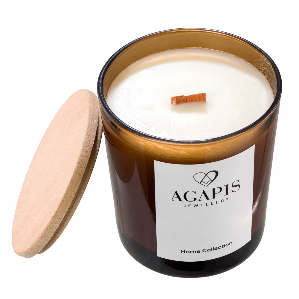 agapi-home-espresso-latte-bougie-parfum-e-soja-180g-caf image 2