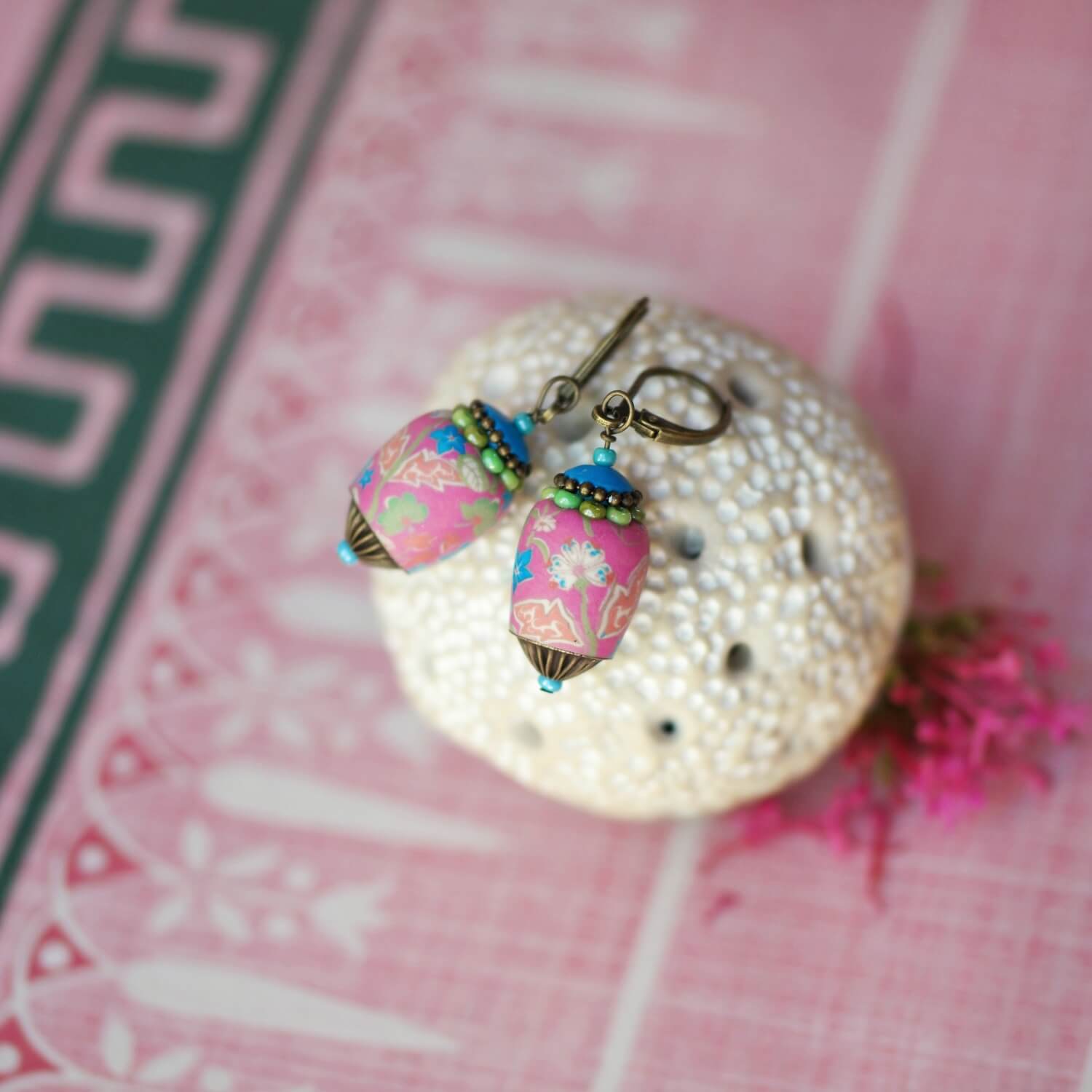 11prunes-mirabilis-boucles-boh-me-floral-rose-bleu image 5