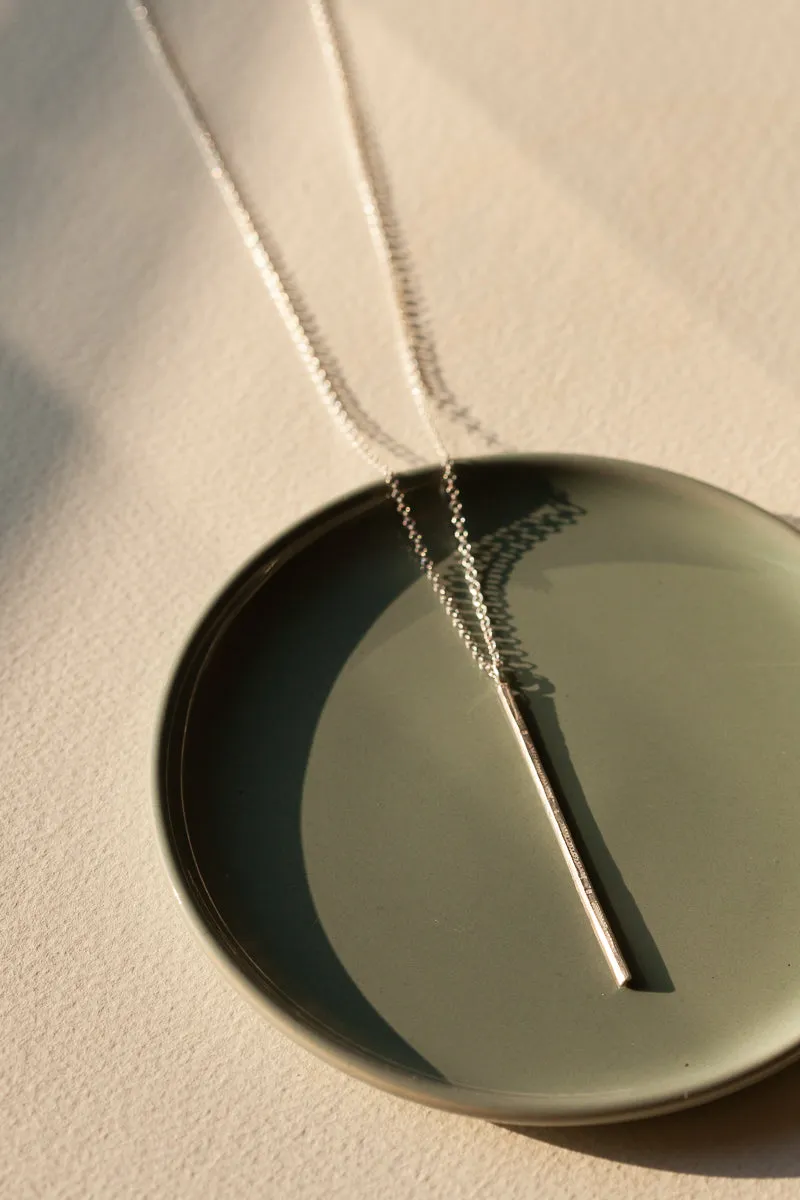 atelier-claire-marie-steinmetz-tige-pendentif-collier-argent-60-cm image 1