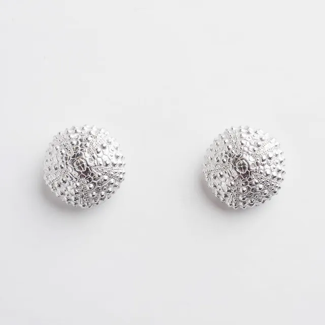 agapi-seastories-urchin-clous-argent-925-oursin image 1