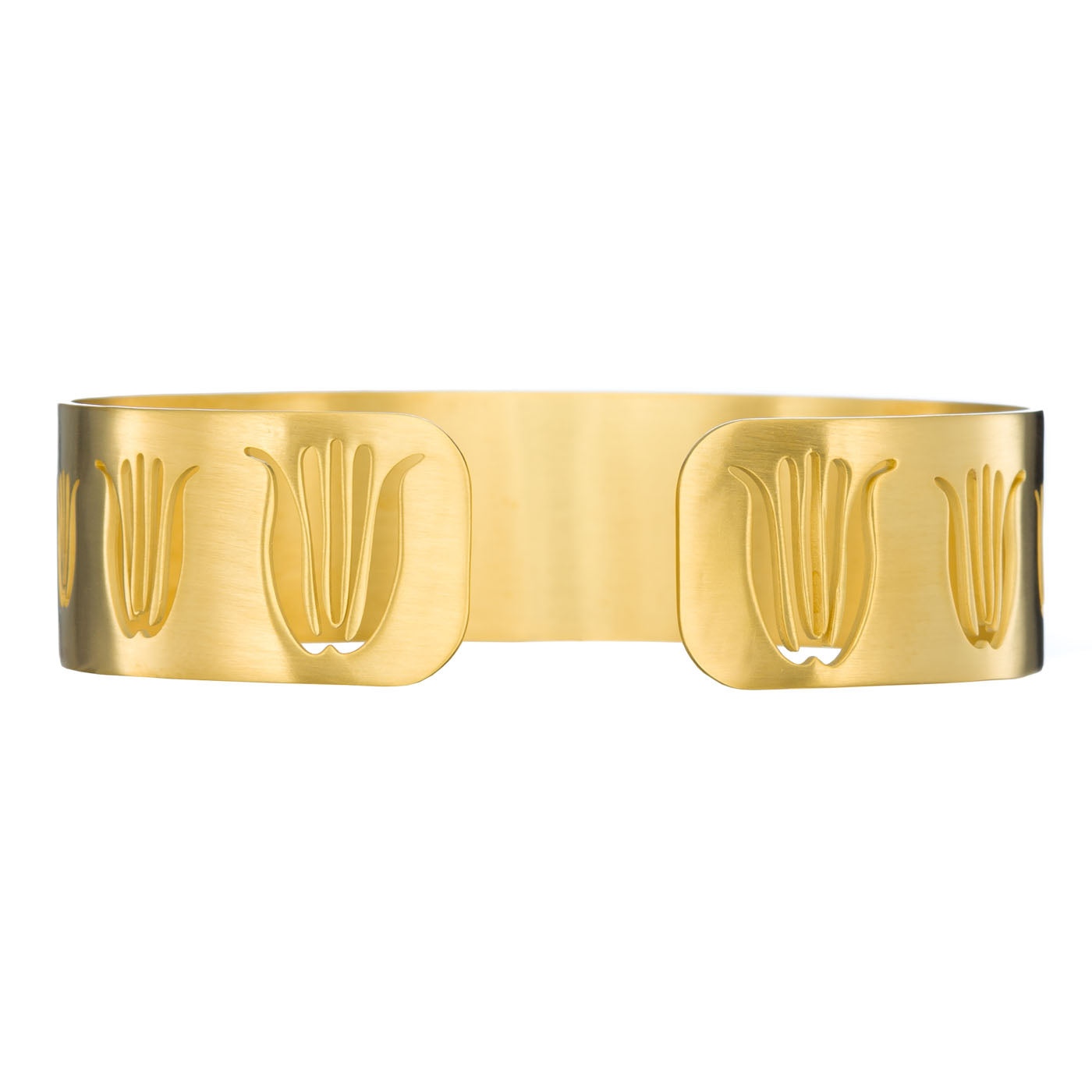 agapi-anthology-tulipe-bracelet-argent-plaqu-or-mat image 3