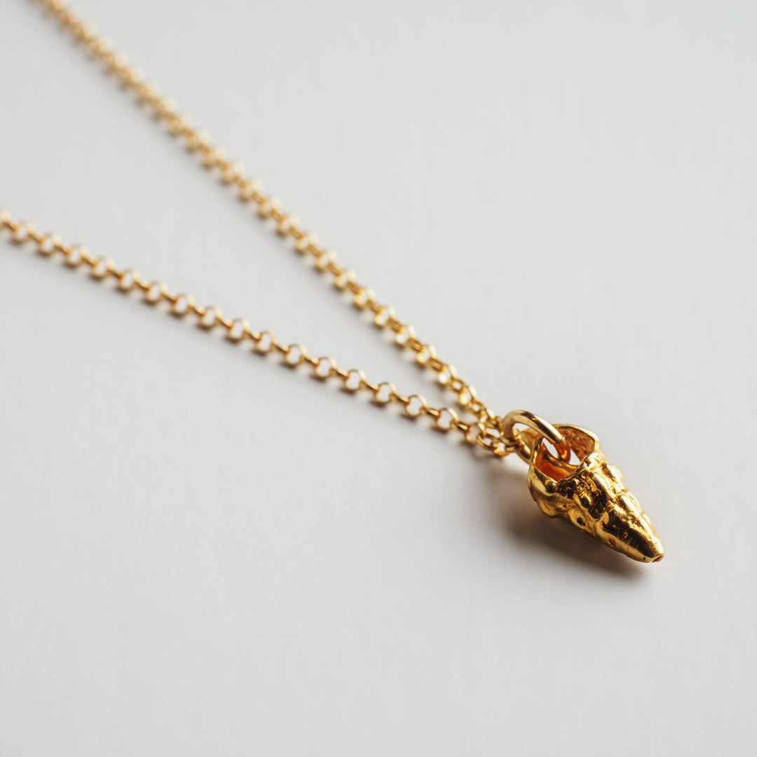 agapi-seastories-romantic-seashell-collier-coquillage-or-40-cm image 1