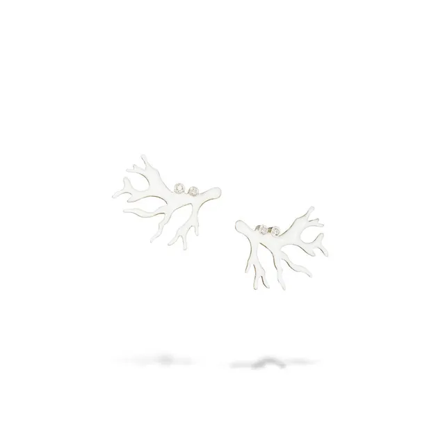 agapi-seastories-coral-breeze-boucles-corail-mail-blanc-zircon image 1