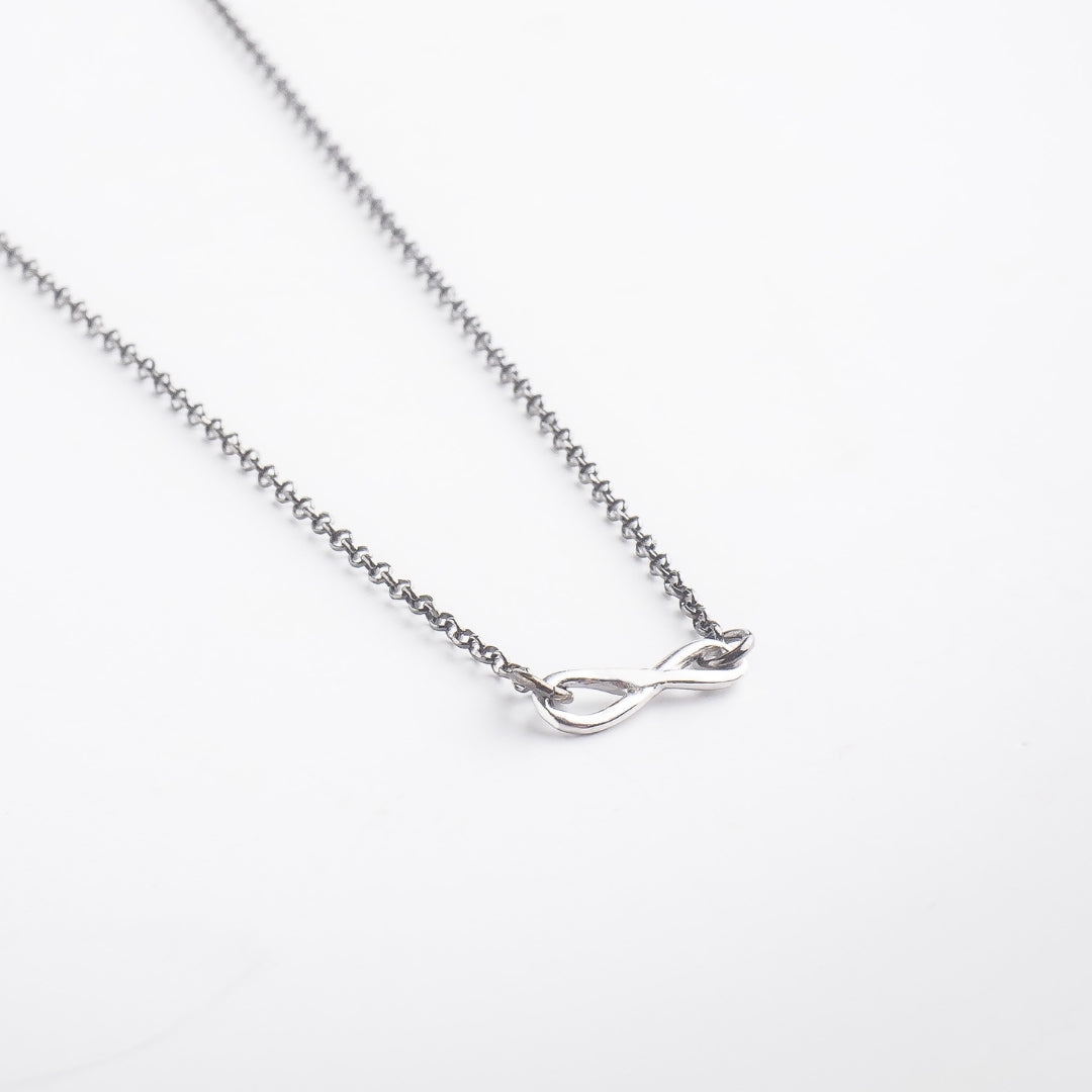 agapi-love-journey-collier-argent-925-quartz-rose image 1