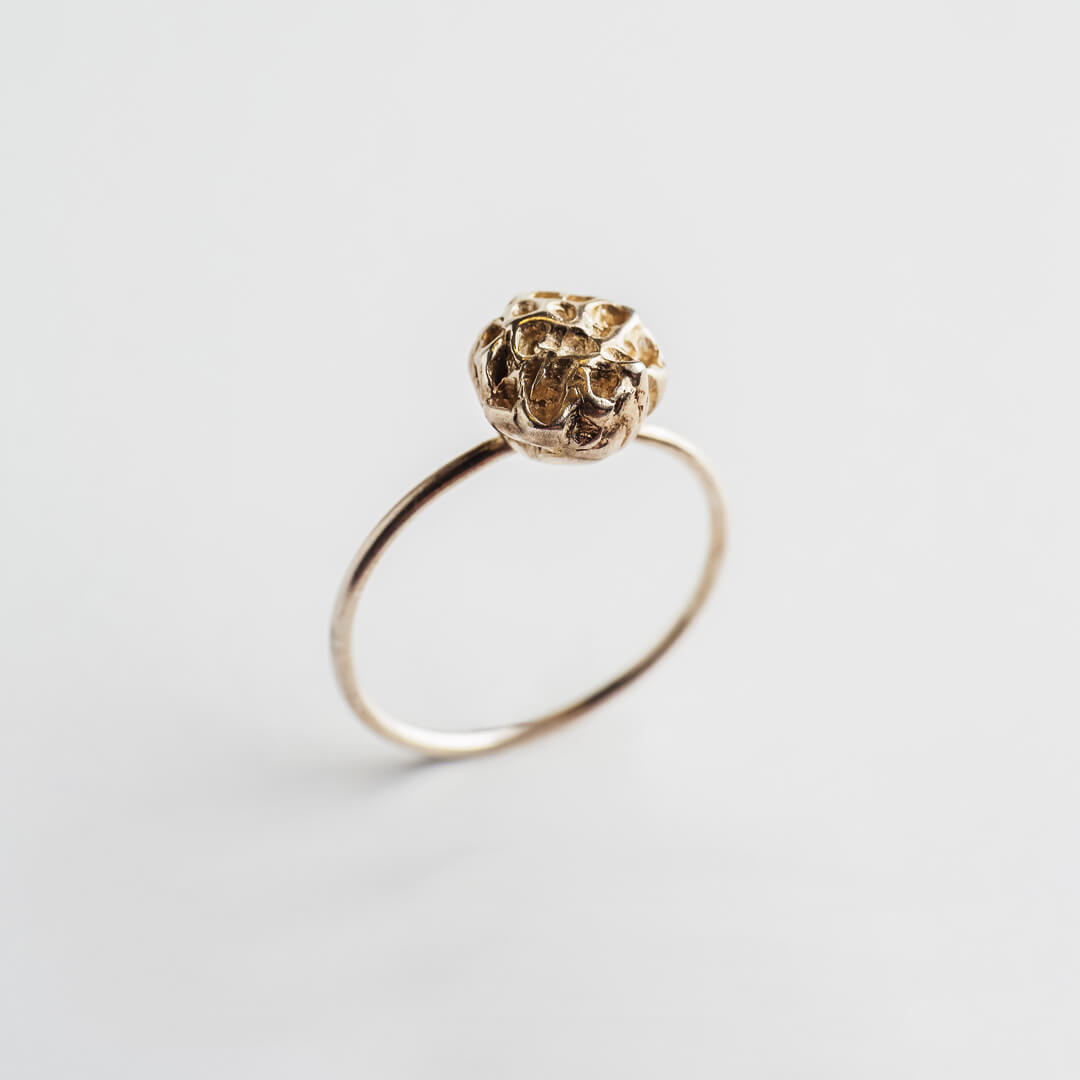 agapi-seastories-coral-bague-argent-925-taille-54 image 3