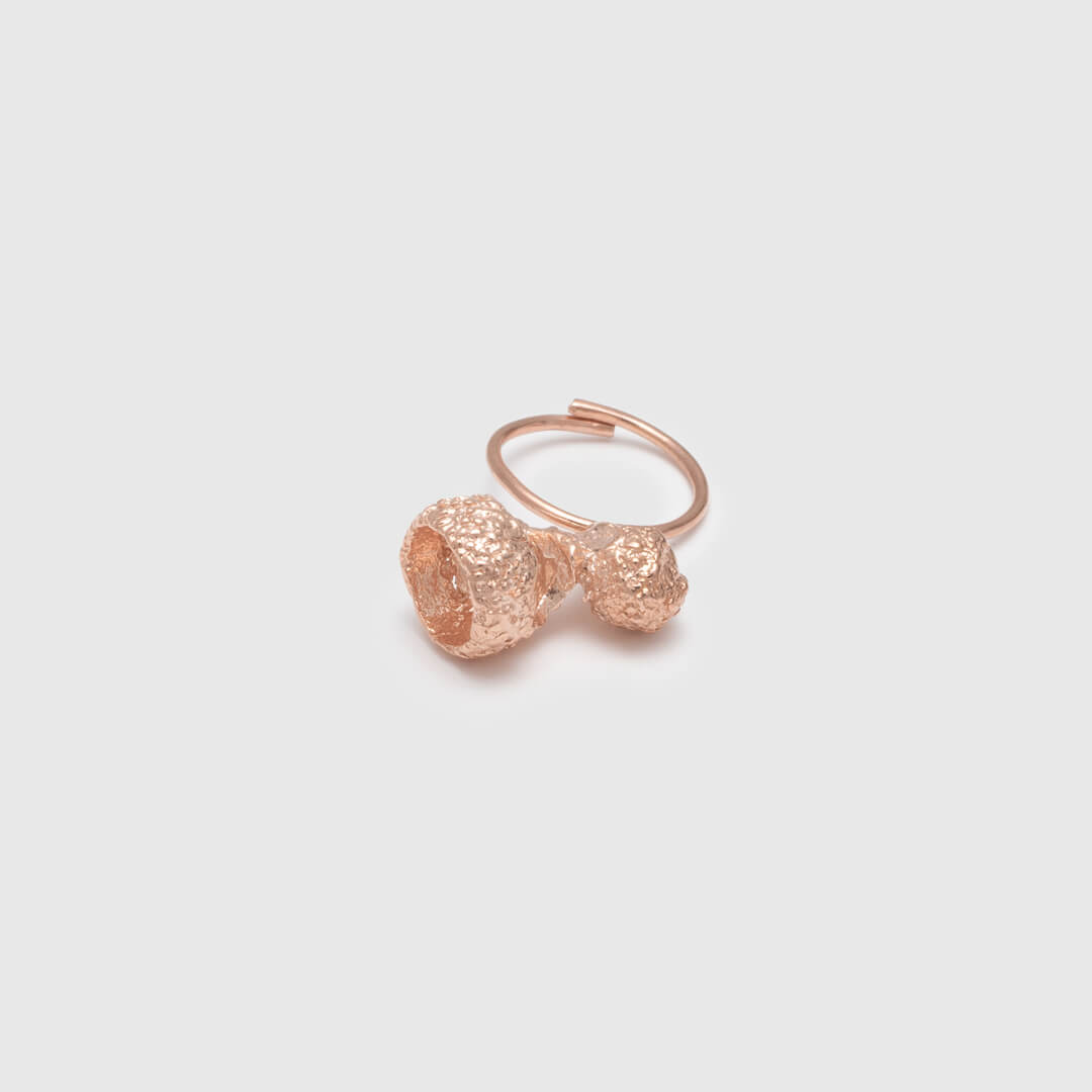 agapi-forestland-bague-double-gland-or-rose-r-glable image 3