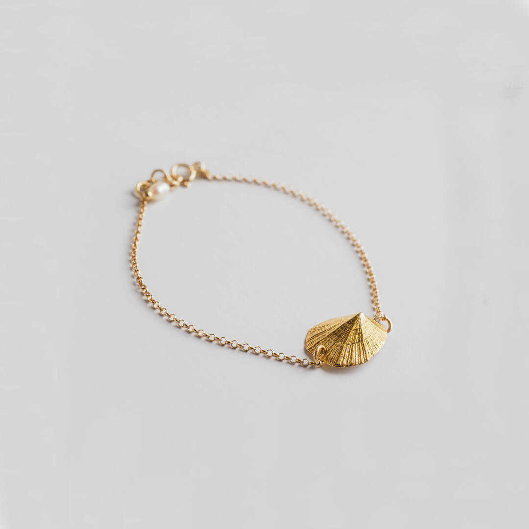 agapi-seastories-favourite-limpet-bracelet-argent-plaqu-or image 1