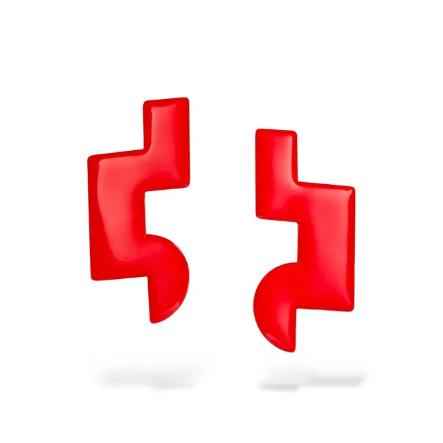 agapi-bau-jewels-bau-slices-boucles-d-oreilles-mail-rouge image 1