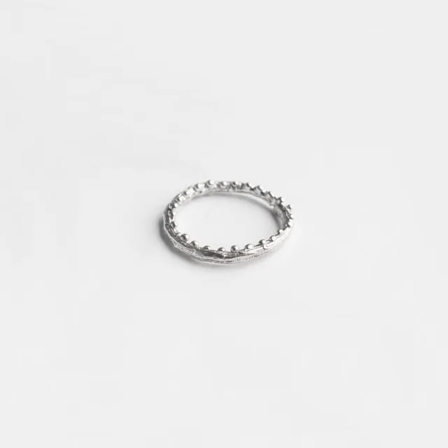 agapi-love-symbols-full-romance-bague-argent-925-branche image 1