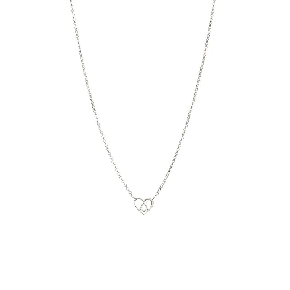 agapi-love-symbols-sweet-love-collier-c-ur-argent-925 image 1