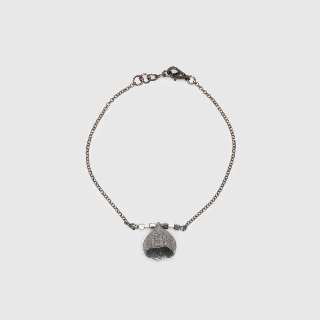 agapi-forestland-simple-bracelet-gland-rhodium image 3
