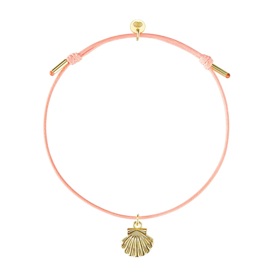 armeria-sainte-jakez-bracelet-cordon-rose-coquille image 1