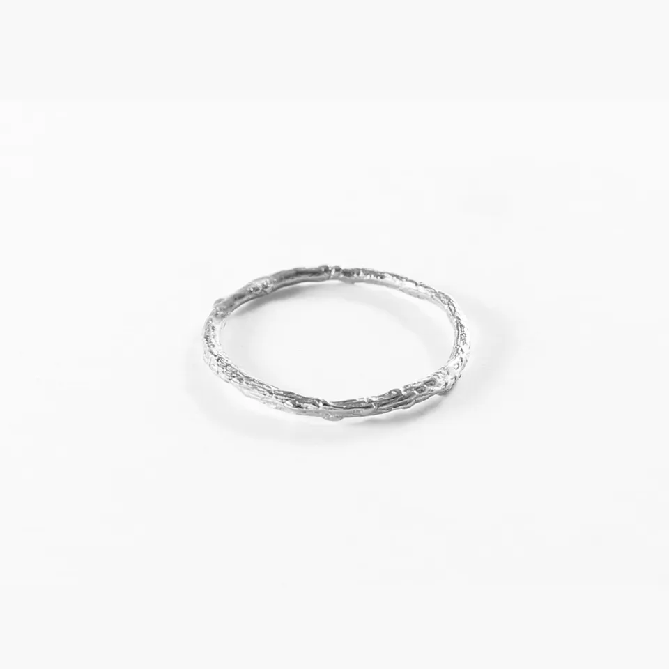 agapi-forestland-twig-band-bague-argent-925-taille-54 image 1