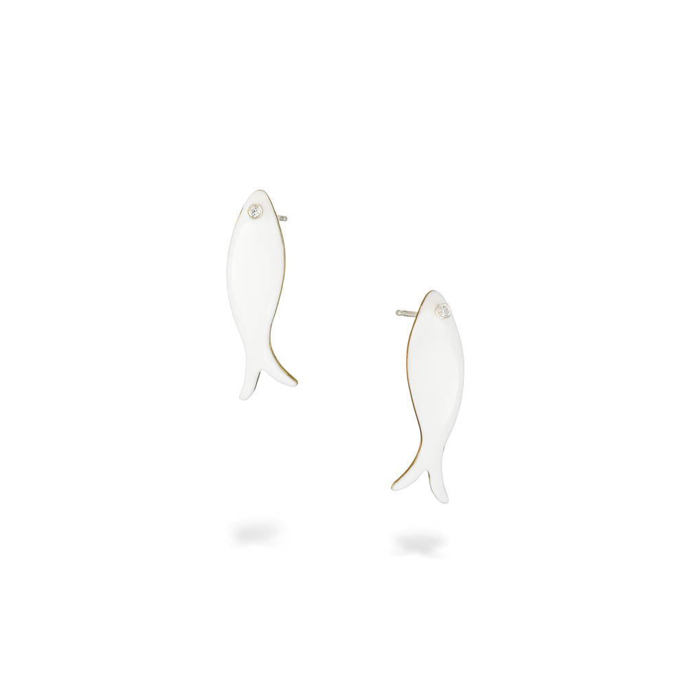 agapi-the-fish-small-fish-boucles-mail-blanc-zircon image 1