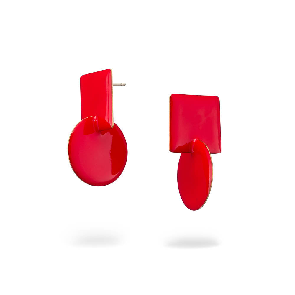 agapi-bau-jewels-boucles-g-om-triques-rouge-mail image 1