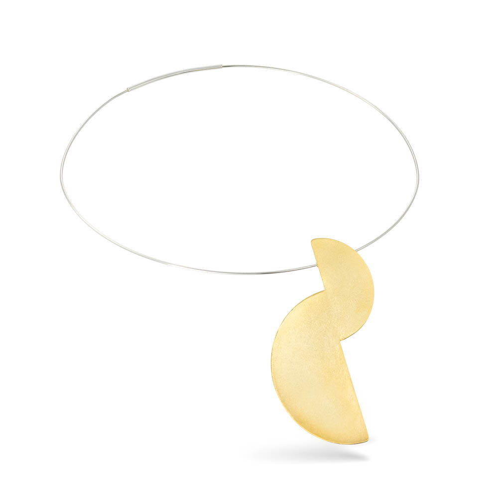 agapi-balanced-ii-collier-ras-cou-cercle-plaqu-or-24k image 2