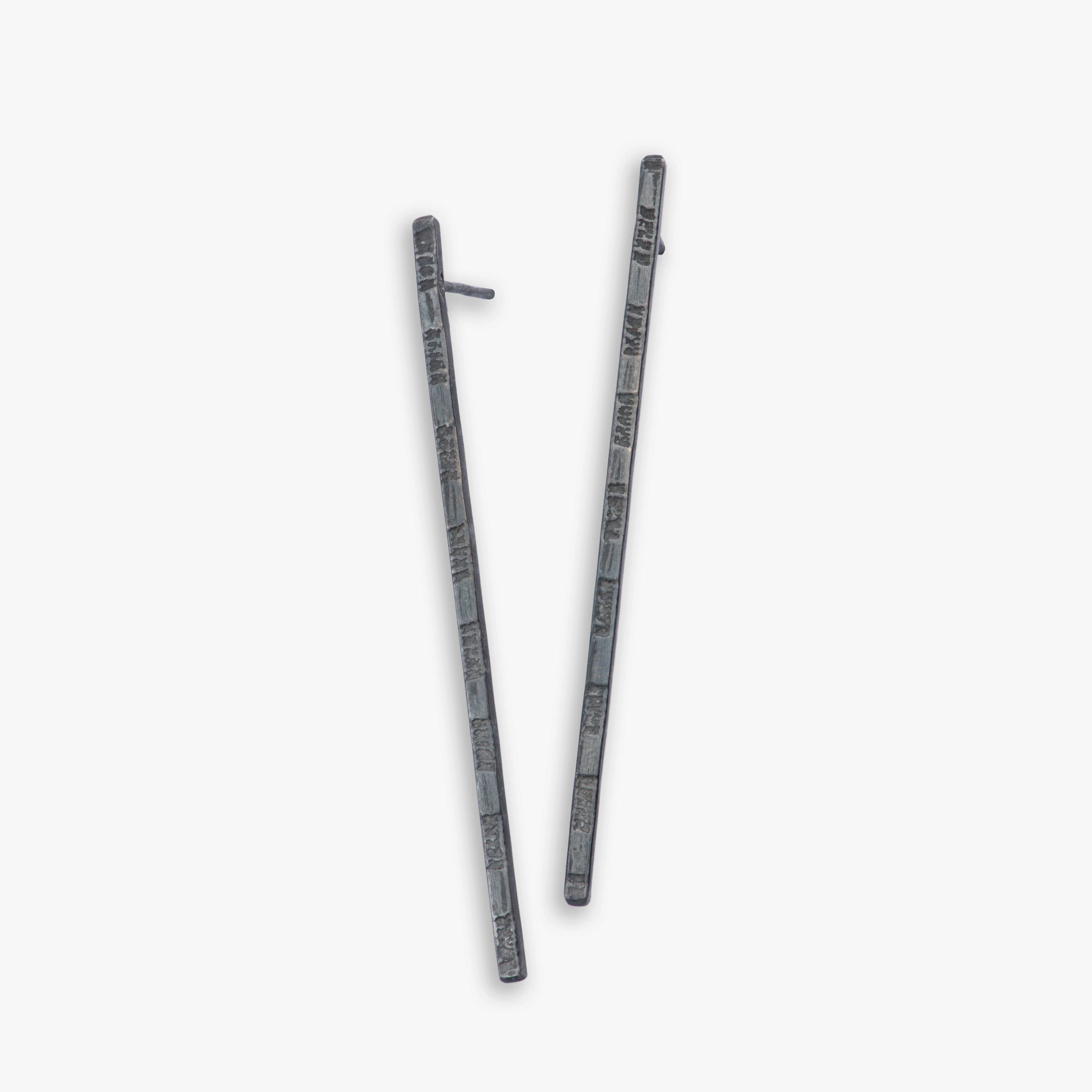 atelier-claire-marie-steinmetz-boucles-tige-boucles-argent-noir-4-cm image 1