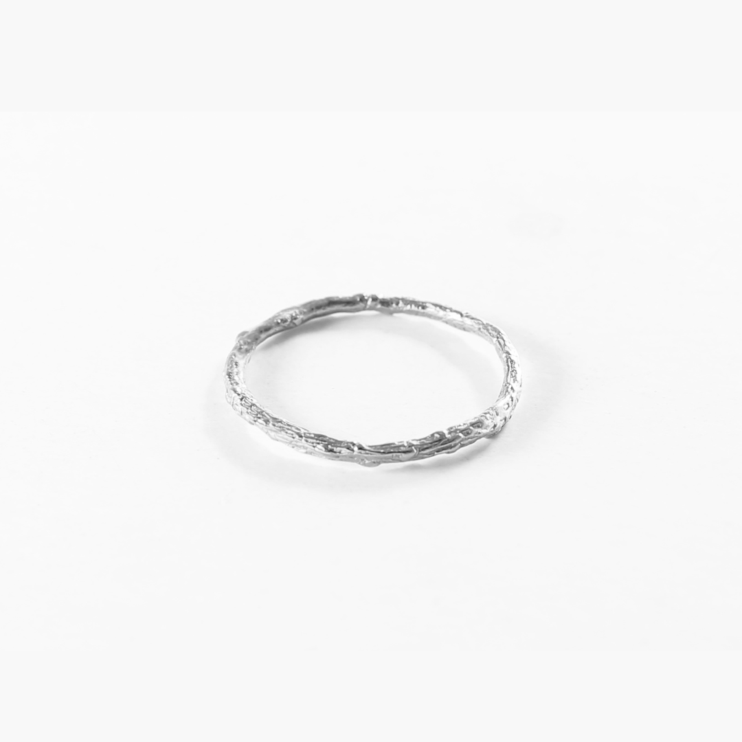 agapi-forestland-twig-band-bague-argent-925-taille-54 image 1