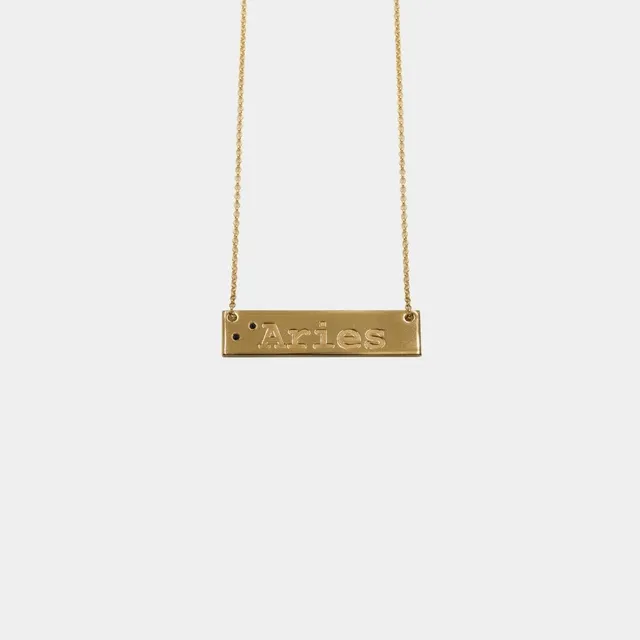 agapi-ids-zodiac-aries-collier-plaqu-or-b-lier image 1