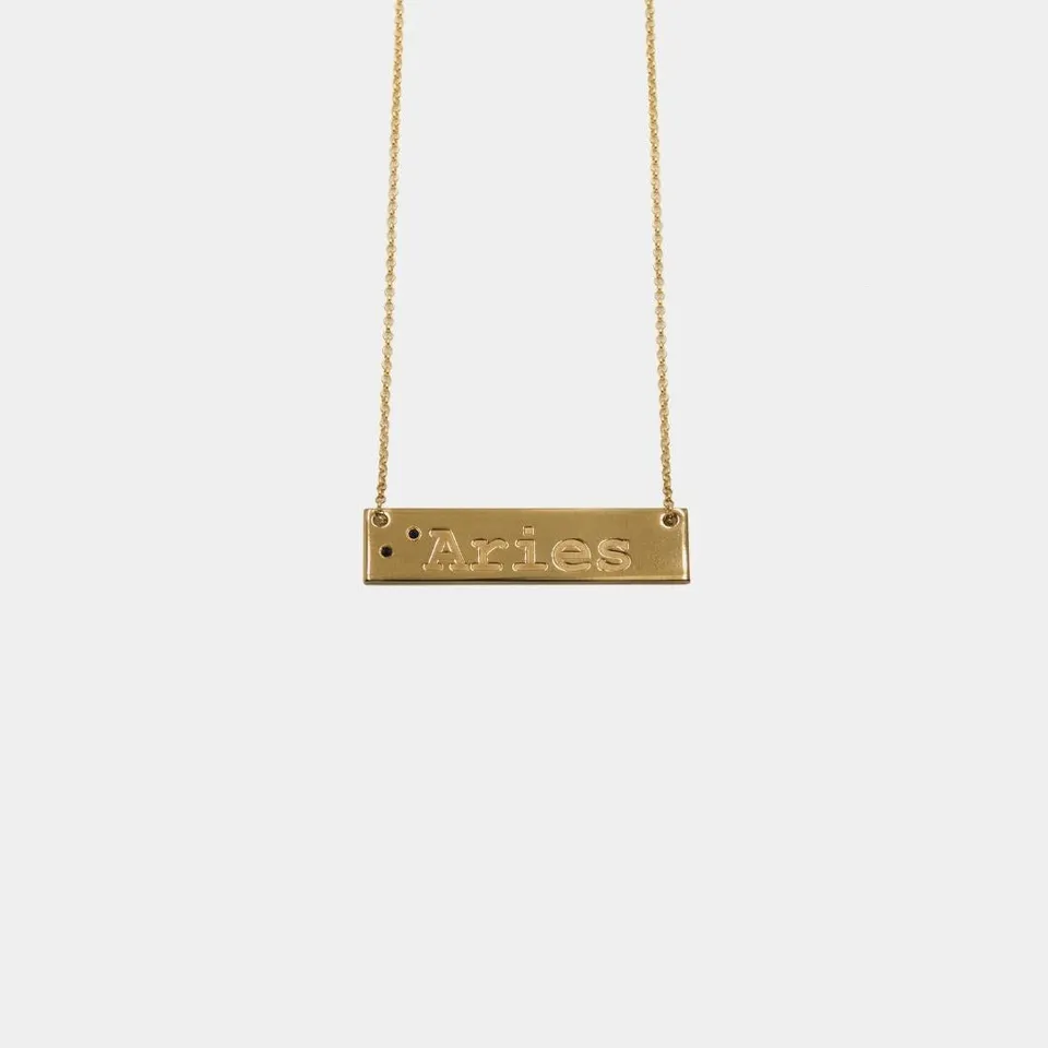agapi-ids-zodiac-aries-collier-plaqu-or-b-lier image 1