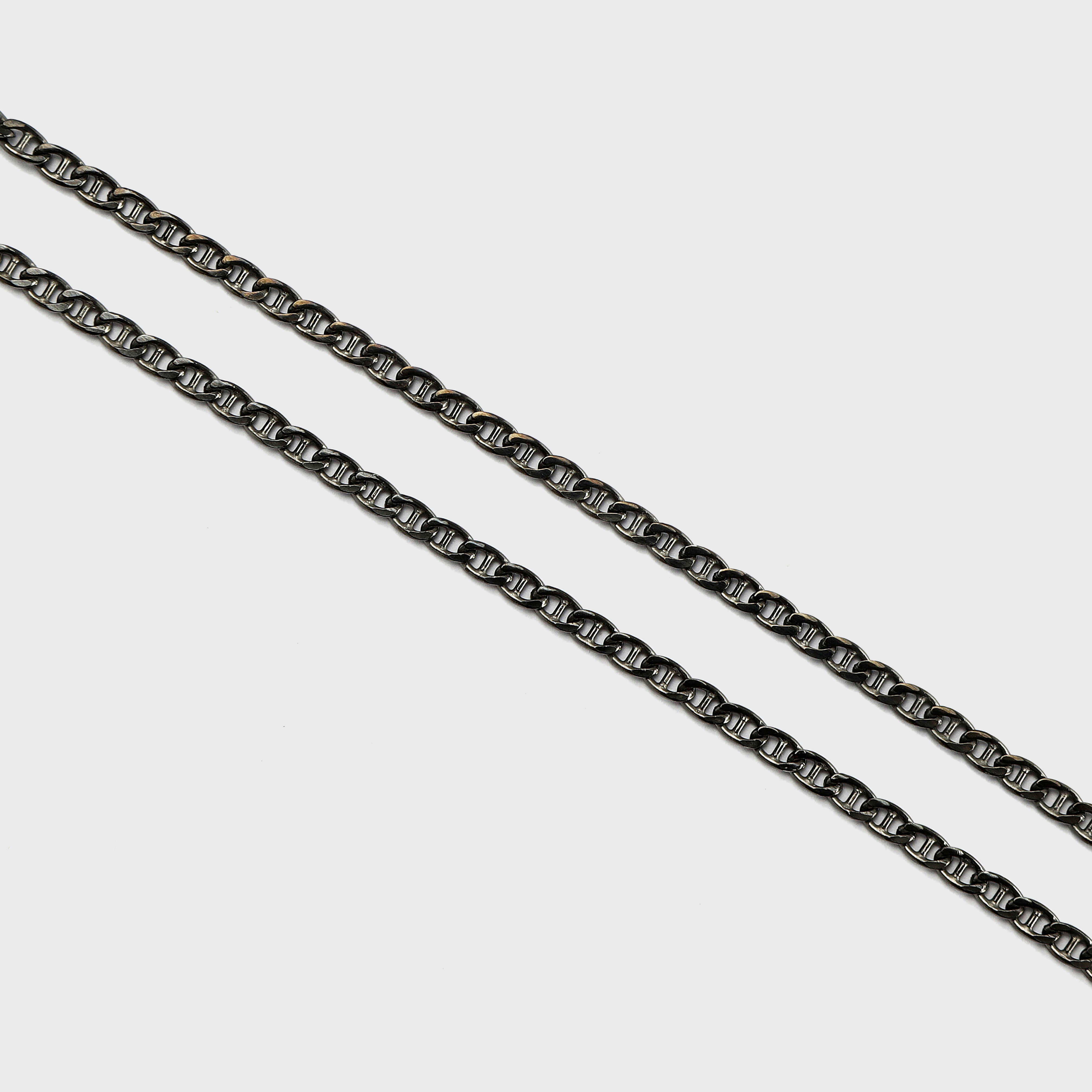 agapi-s-line-sarah-collier-cha-ne-argent-rhodium-noir-40-cm image 3