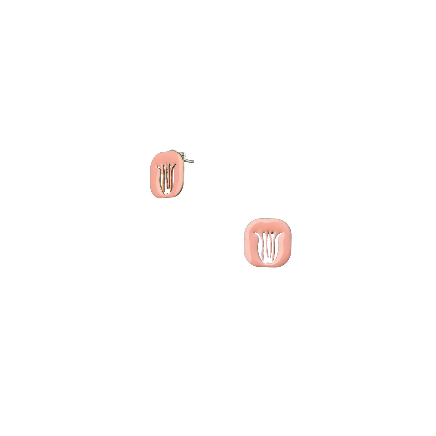 agapi-anthology-tulip-clous-d-oreilles-saumon-mail-1-cm image 1