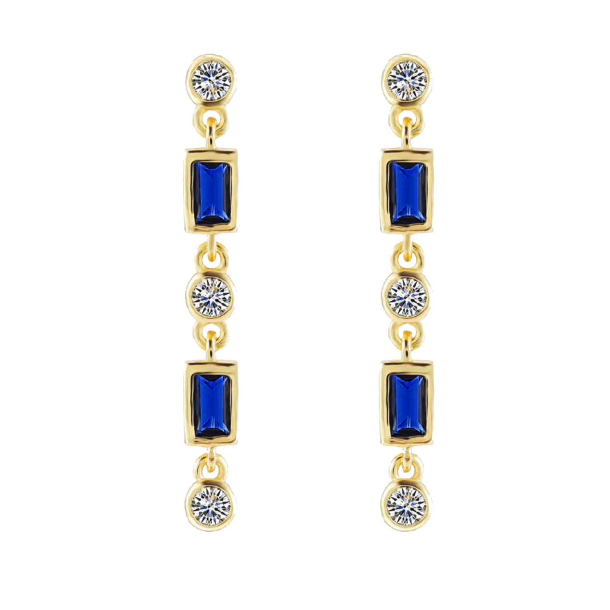 armeria-armor-boucles-d-oreilles-quartz-spinel-bleu-or image 1