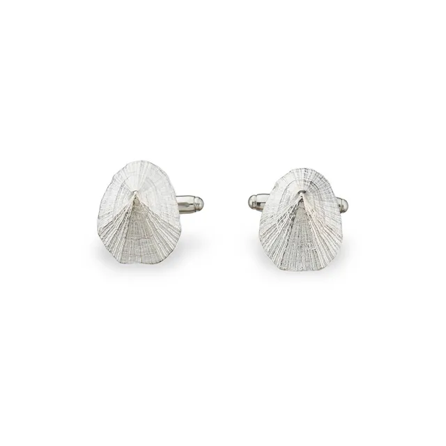 agapi-men-favourite-limpet-boutons-de-manchette-argent-925 image 1