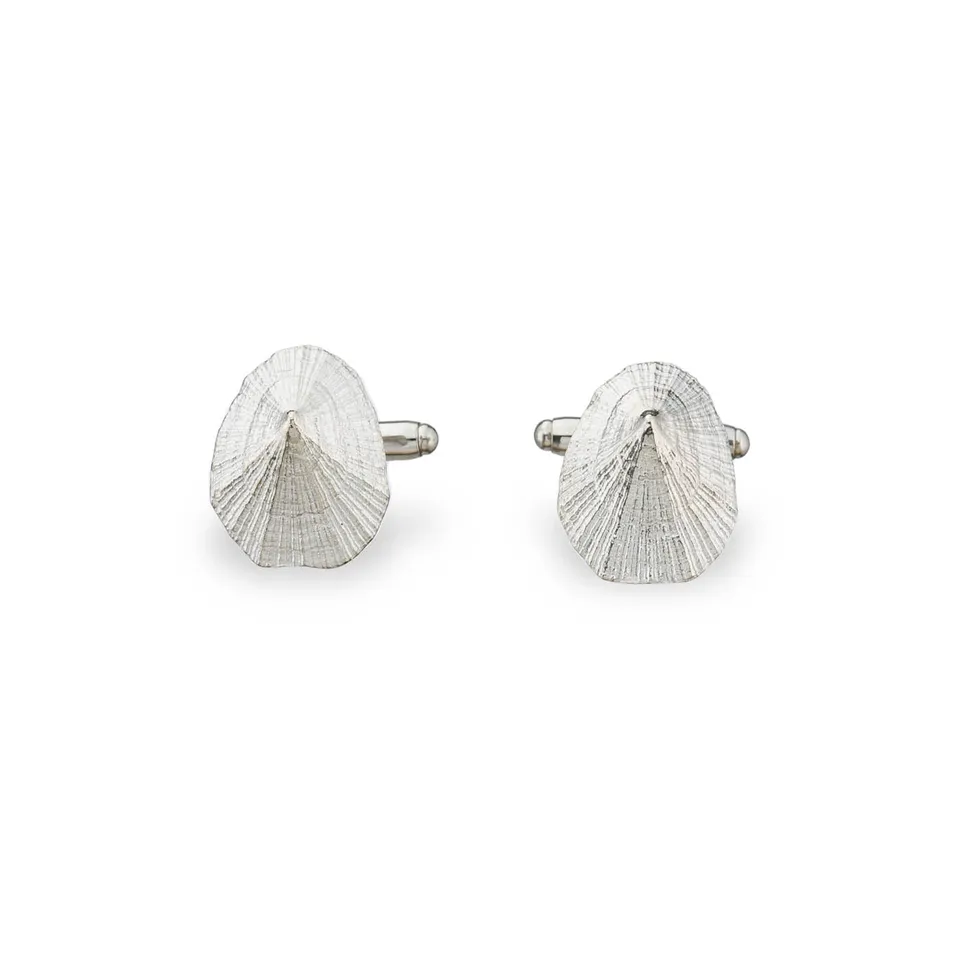 agapi-men-favourite-limpet-boutons-de-manchette-argent-925 image 1