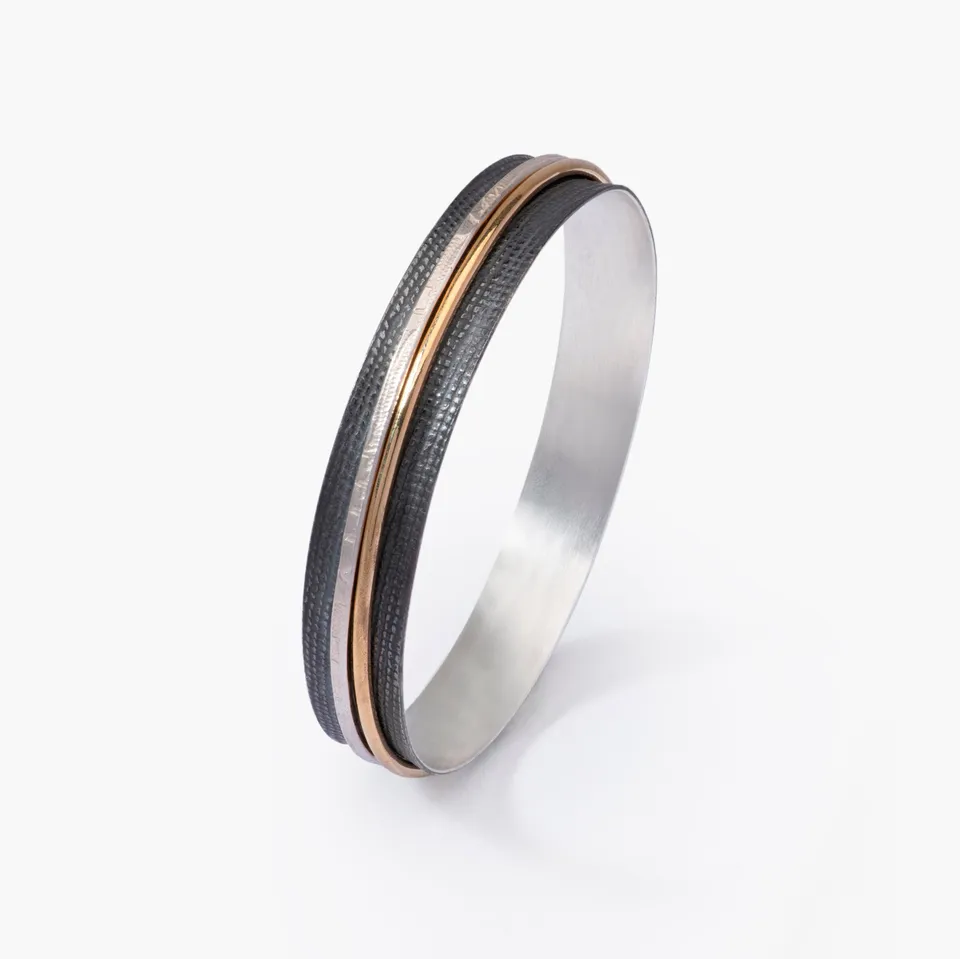 atelier-claire-marie-steinmetz-m-ditation-bracelet-argent-oxyd image 1