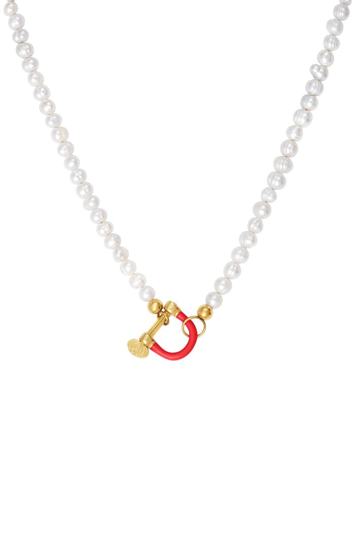 armeria-manilles-collier-perles-eau-douce-manille-or-42-cm image 5