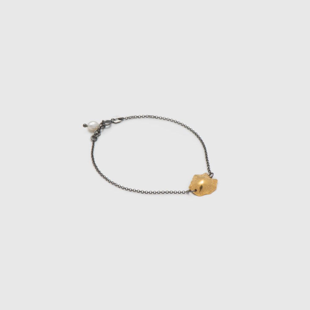 agapi-seastories-rock-limpet-bracelet-rhodium-noir-dor image 4