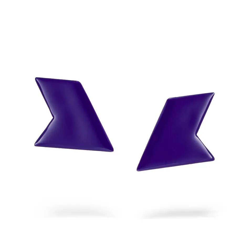 agapi-bau-jewels-prism-boucles-d-oreilles-triangle-violet image 1