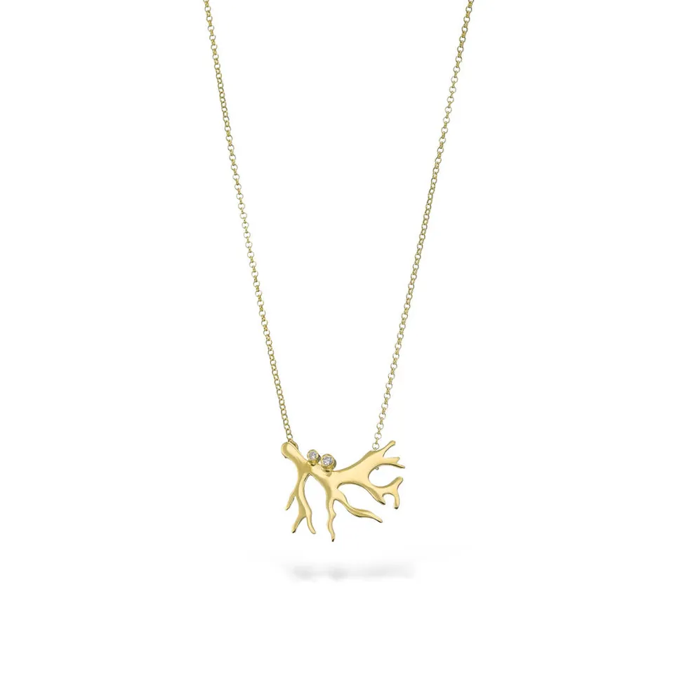 agapi-seastories-collier-coral-breeze-poisson-dor-40-cm image 1