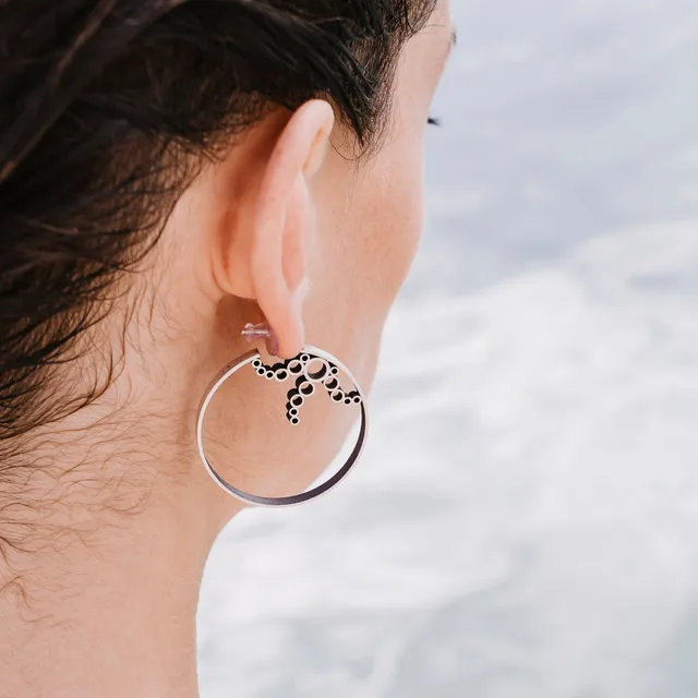 emmanuelle-hamet-abysse-boucles-d-oreilles-argent-36-mm image 1