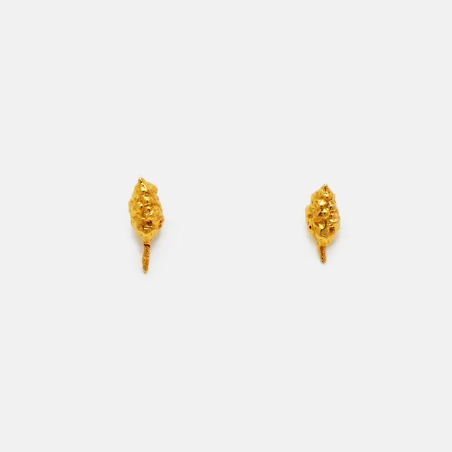 agapi-forestland-seeds-of-the-forest-boucles-d-oreilles-dor-graine image 1