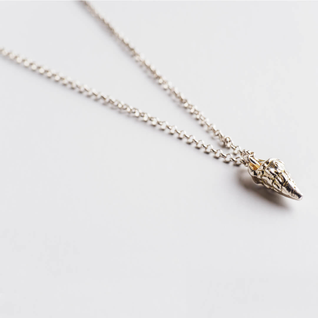 agapi-seastories-romantic-seashell-collier-argent-925 image 1
